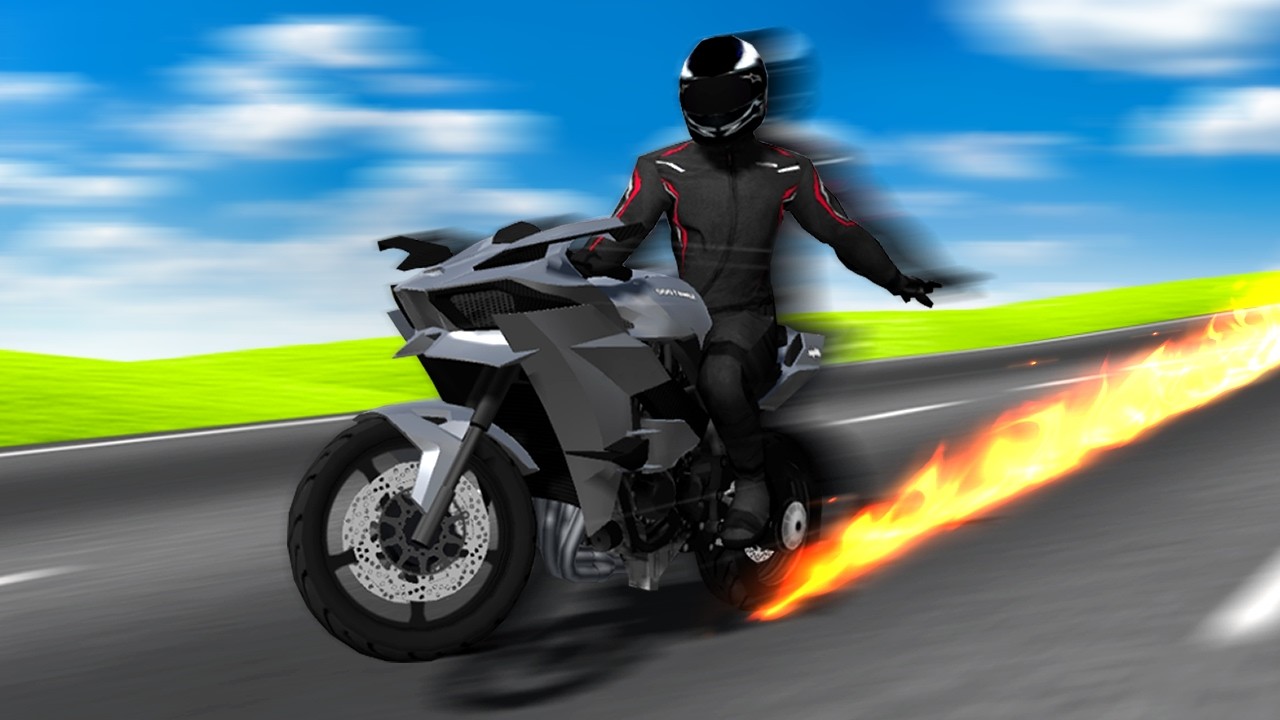 CHEGOU!! A MOTO MAIS RÁPIDA DO MUNDO AGORA NO MOTO WHEELIE 3D