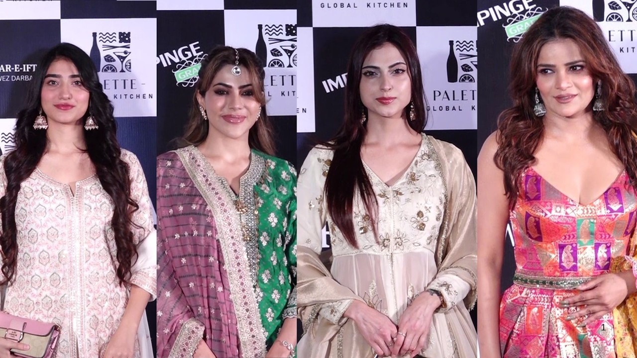 Farrhana Bhatt, Archna, Nikki At The Grand Darbar-E-Iftaar & Birthday Celebration Of Awez Darbar