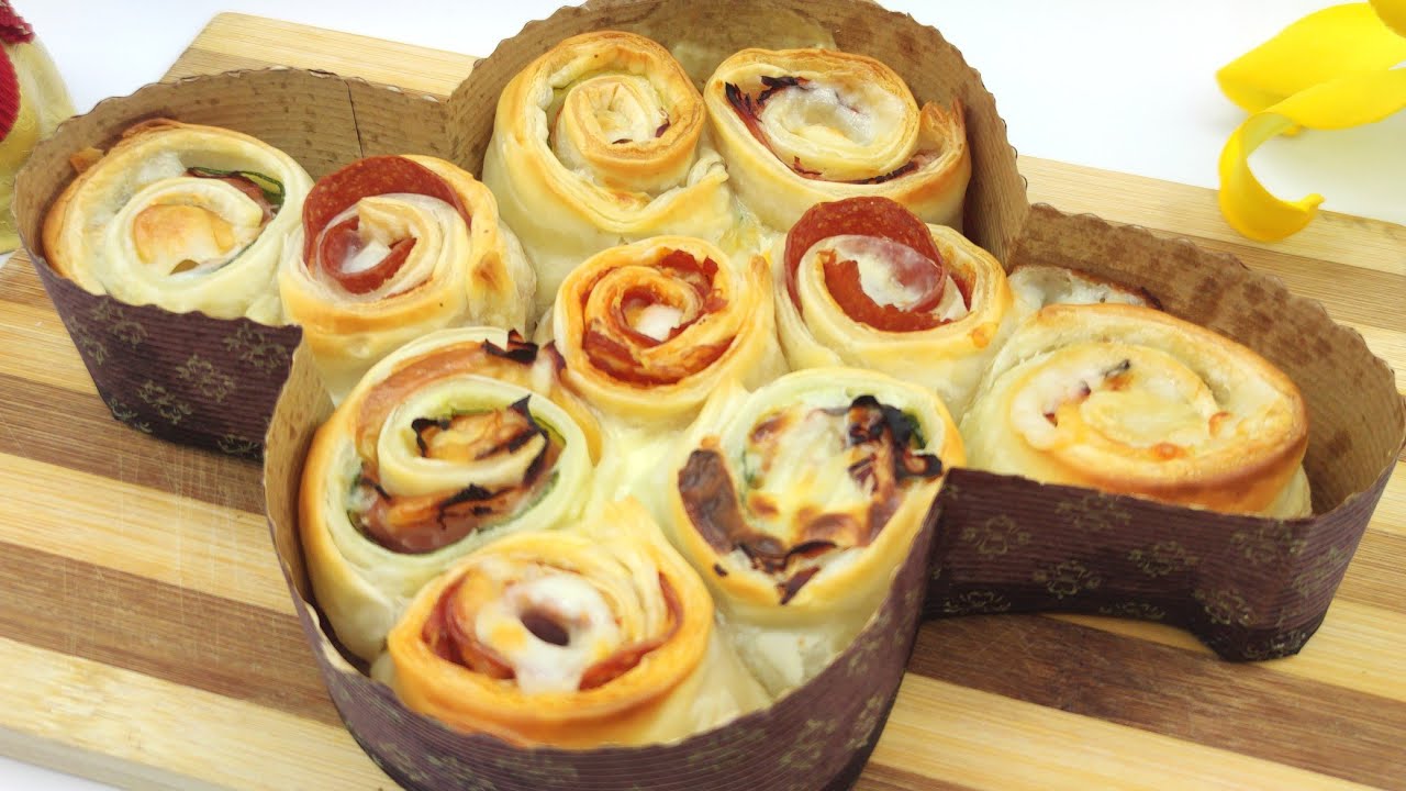 colomba salata di pasta sfoglia