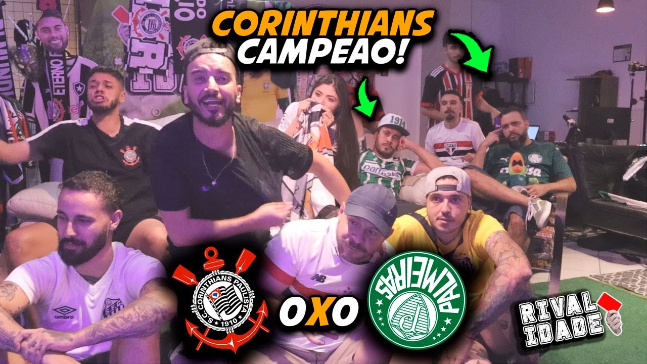 React Corinthians 0x0 Palmeiras | Corinthians Campe&atilde;o | Melhores momentos | Gols | Paulist&atilde;o