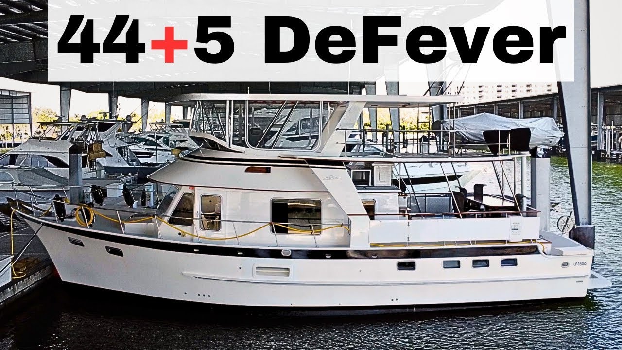 The Enduring DeFever 49' Pilothouse 1989 | Экскурсии по яхтам в гавани