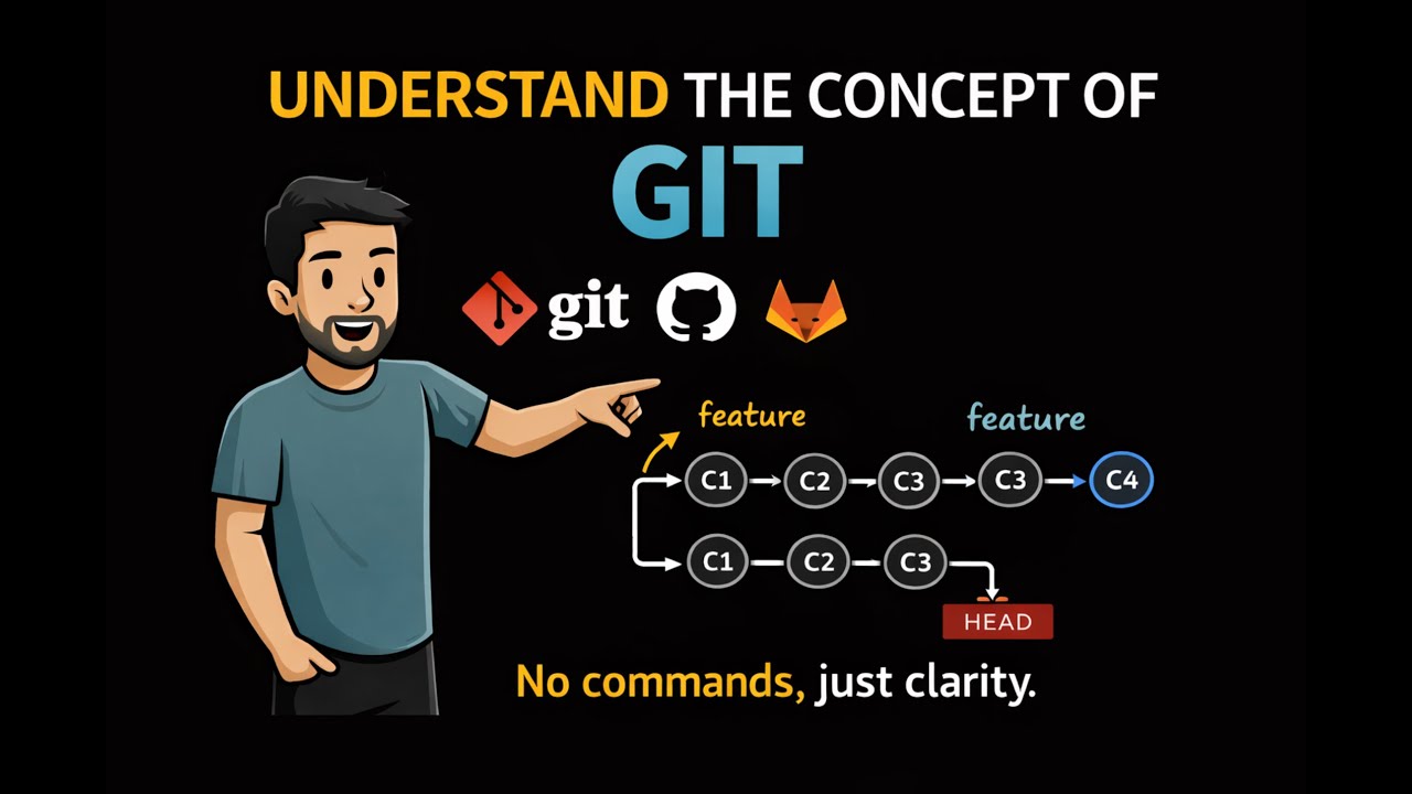 Understand Git Properly (No Commands, Just Concepts)