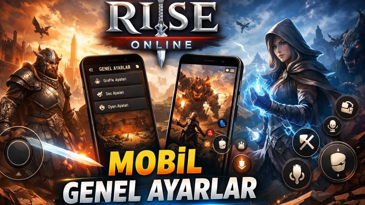 RİSE ONLİNE MOBİL BETA GENEL AYARLAR - İNT ATTACKER DİZİLİMİ