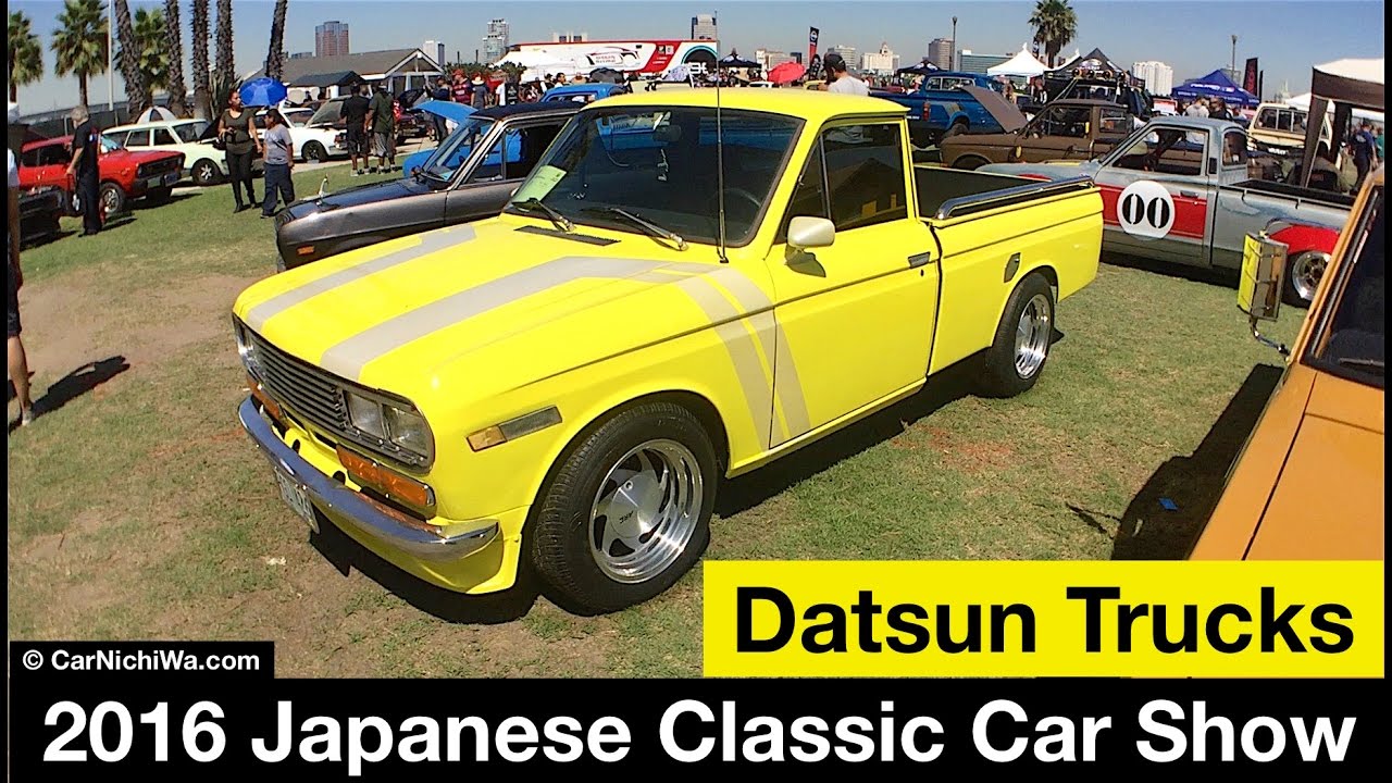 Datsun Trucks | 2016 Japanese Classic Car Show JCCS | CarNichiWa.com