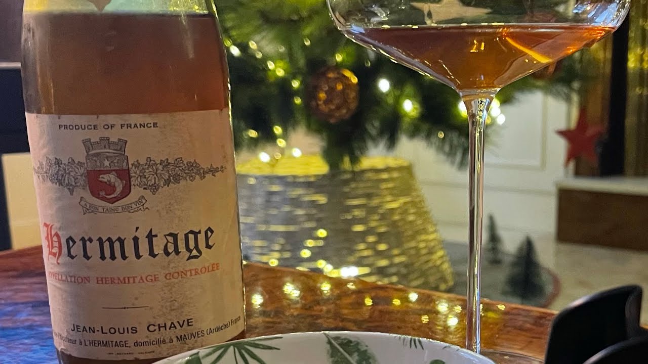 Domaine Jean-Louis (Gérard) Chave, Hermitage white, Rhône 1981, дегустация 26 декабря 2025 г.