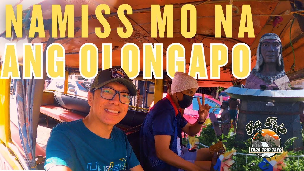 olongapo city walking and riding jeepney
