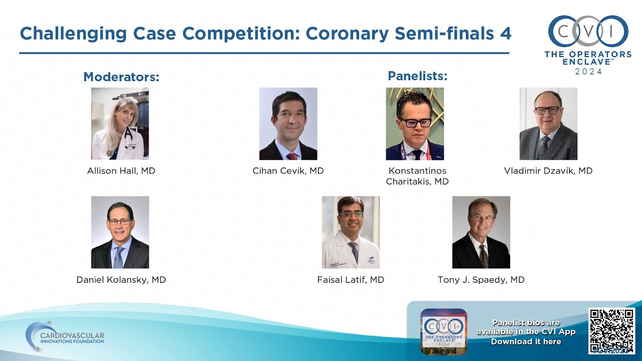 Challenging Case Competition - Coronary Semifinals 4 - CVI 2024