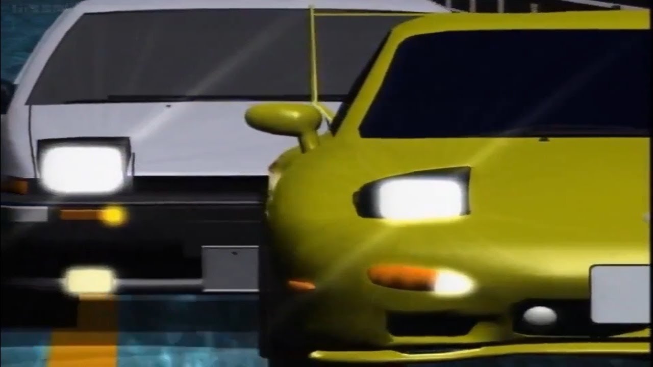 【頭文字D】AE86VS FD3S Second Battle(公式バトル) 拓海VS啓介 First Stage