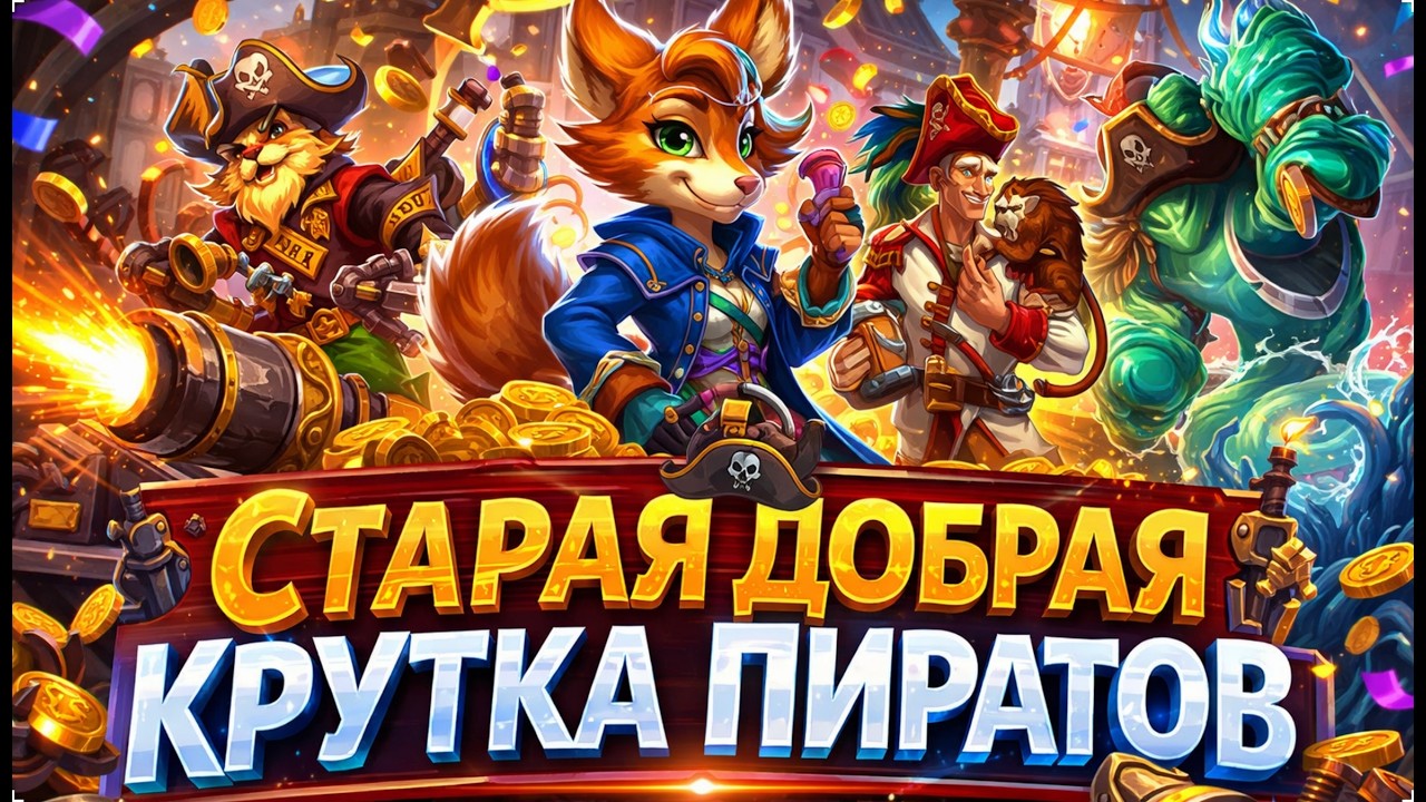 ⚓ СТАРАЯ ДОБРАЯ КРУТКА ПИРАТОВ | Hearthstone Поля Сражений