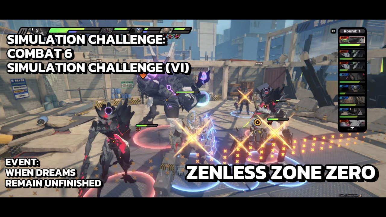 [Событие Zenless Zone Zero] Испытание симуляции &mdash; Combat-6 &mdash; Испытание симуляции (VI) &mdash; Идеально