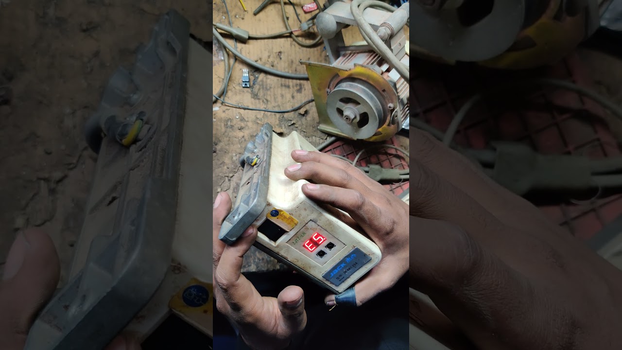 Servo motor error 05 |overlock error 05 | jack motor repair | sewing machine e5 #servomotor #esda