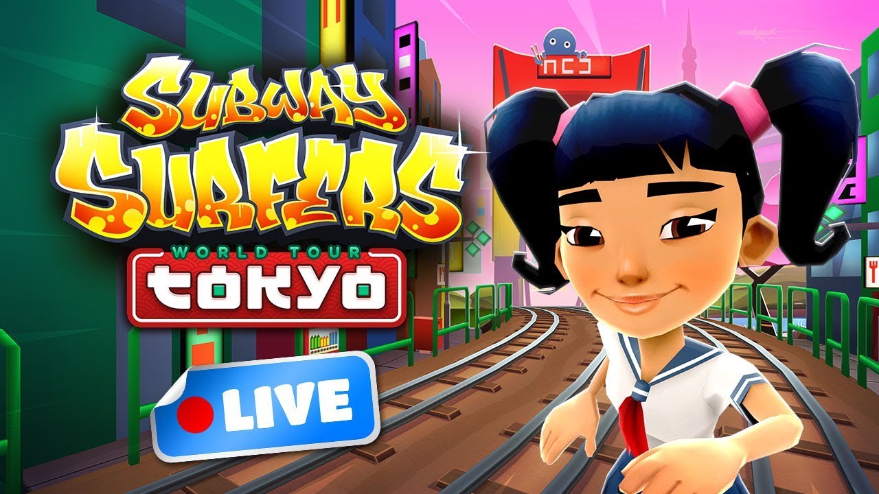🔴 Subway Surfers World Tour 2018 - Tokyo Gameplay Livestream