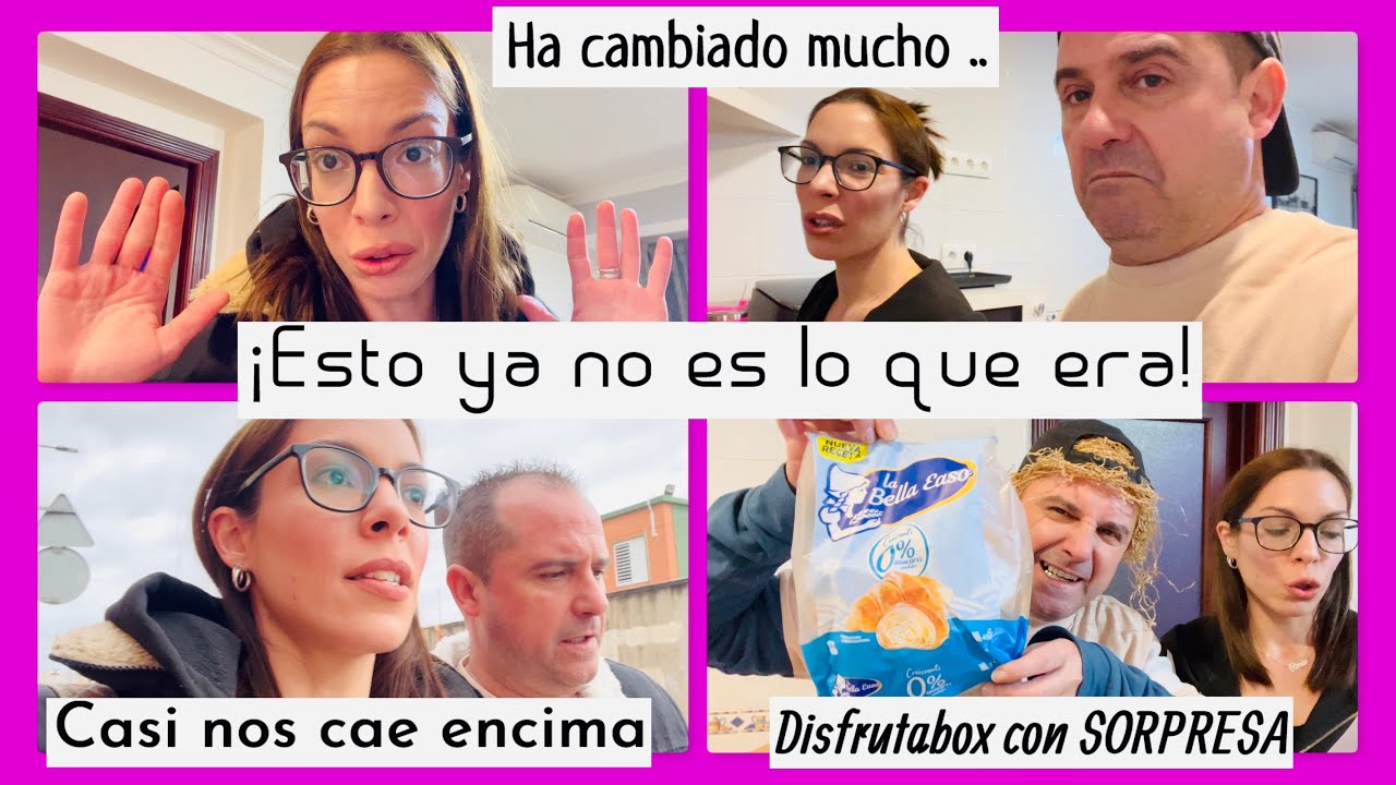 Esto ya no es lo que era⁉️+ Ha cambiado mucho❕ + Casi nos cae encima 😰 + Disfrutabox con SORPRESA📦