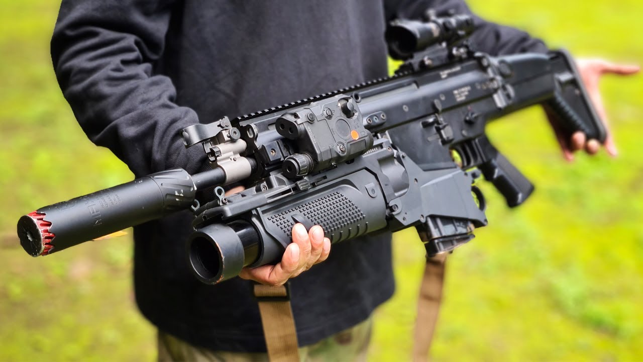 MAIS UM DIA DE AIRSOFT | A SCAR-H MAIS COMPLETA QUE JÁ VI