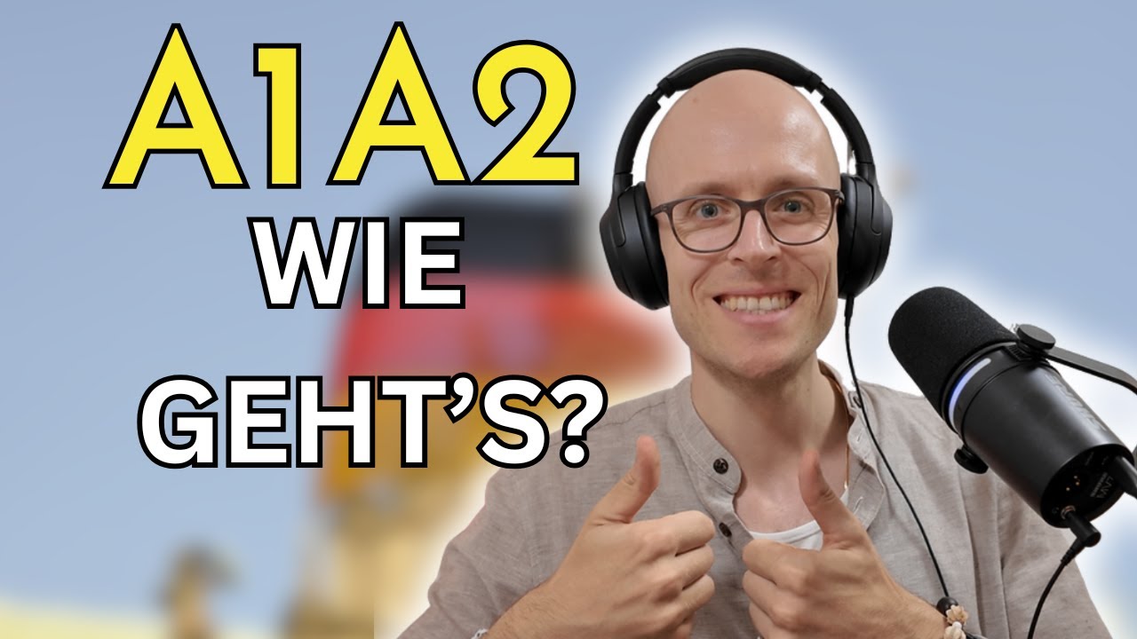 Slow German Podcast for Beginners | Wie geht's?
