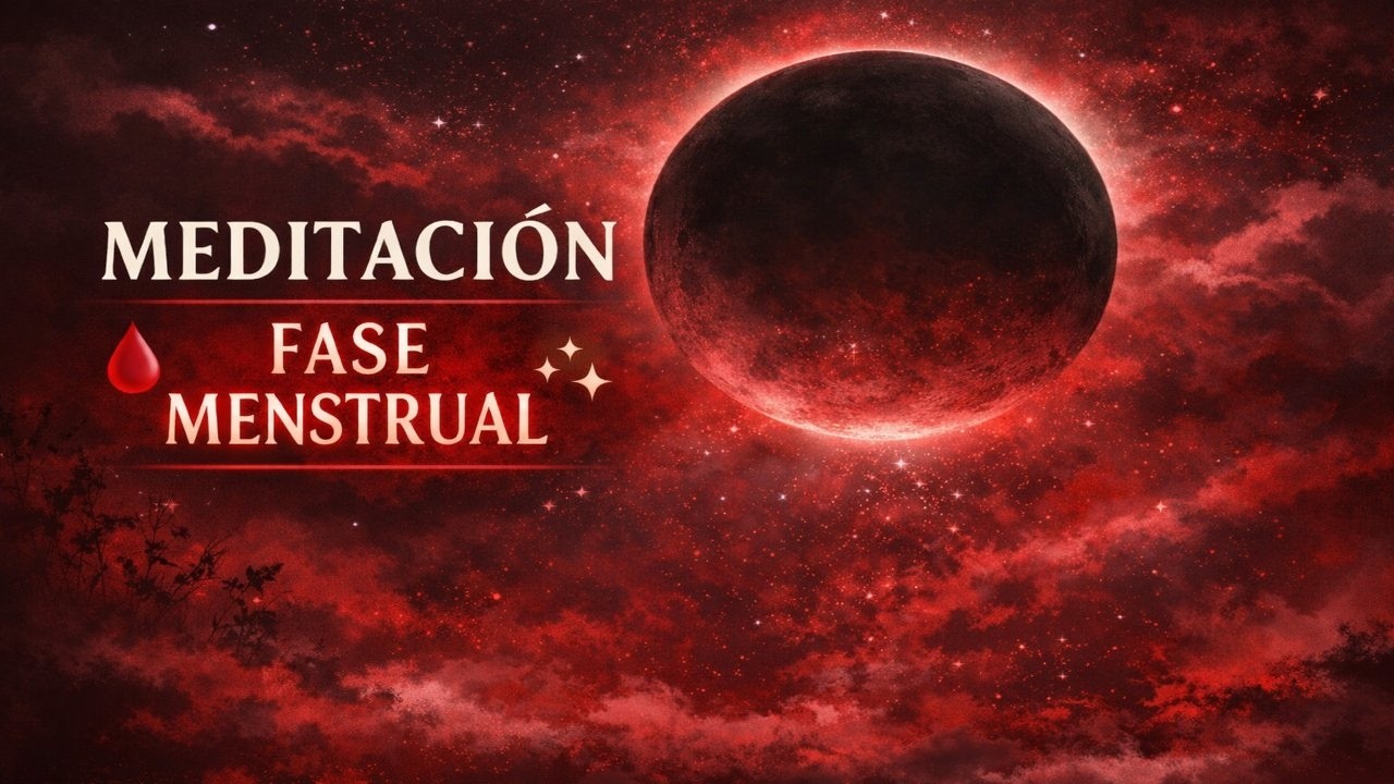 Meditación Guiada para la Fase Menstrual 🌑❤️