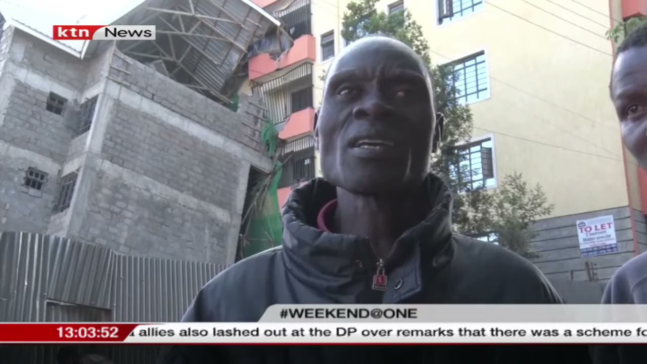 Five-storey building under construction collapses in Kiambu's Kinoo area