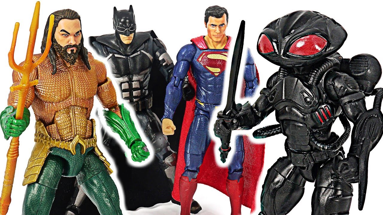Justice League Aquaman VS Black Manta! 