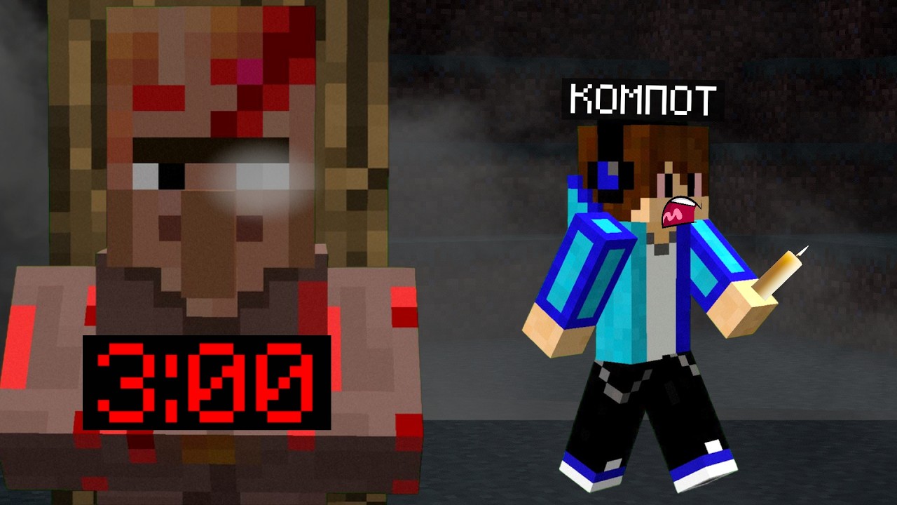 НИКОГДА НЕ ХОДИ В ЭТОТ ЛЕС В 3 ЧАСА НОЧИ В МАЙНКРАФТ | Фейковый Компот Minecraft