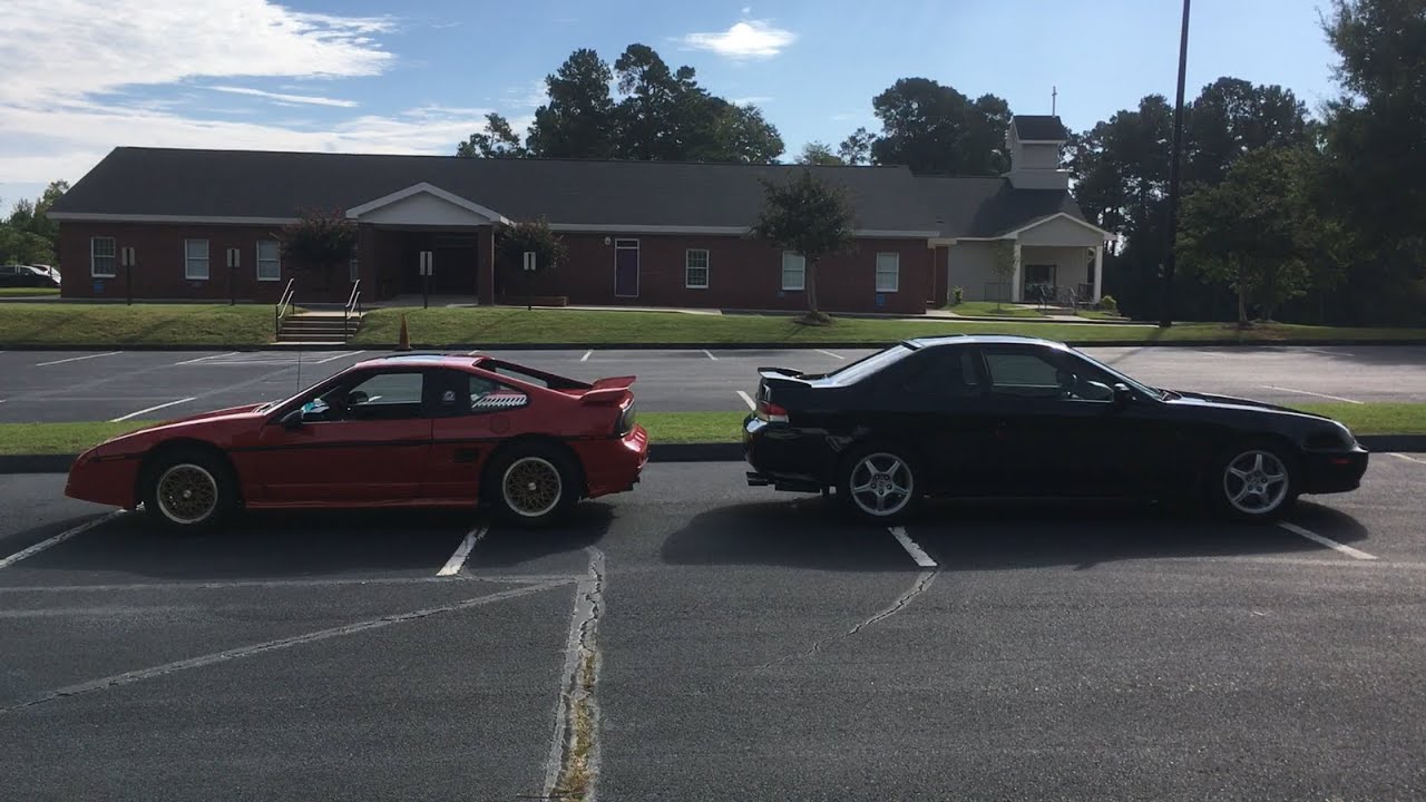 88 Fiero GT vs. 01 Prelude SH comparison