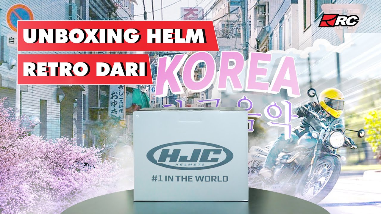 UNBOXING HJC V10 GREEN VINTAGE 🔥 HELM INI DIJAMIN BIKIN KALIAN JADI SUKA WARNA HIJAU ❗️❗️