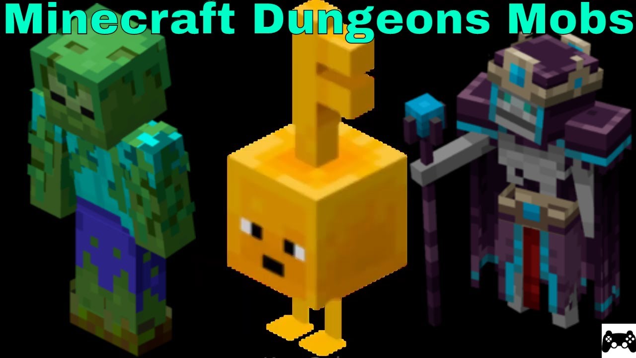 Minecraft Dungeons Mobs - SquishyMain