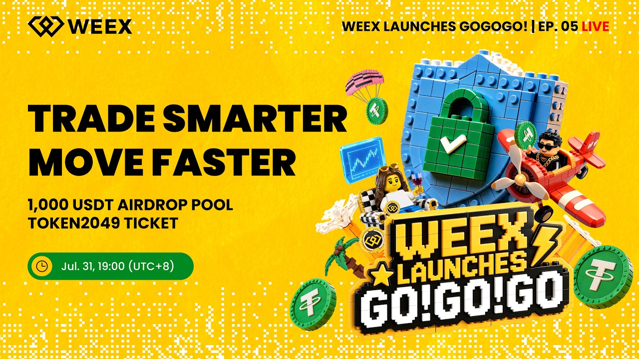 The Biggest Mistake Crypto Investors Make (Fixed!) 💡 WEEX GOGOGO Ep.5 | 1000U & Token2049 Giveaway