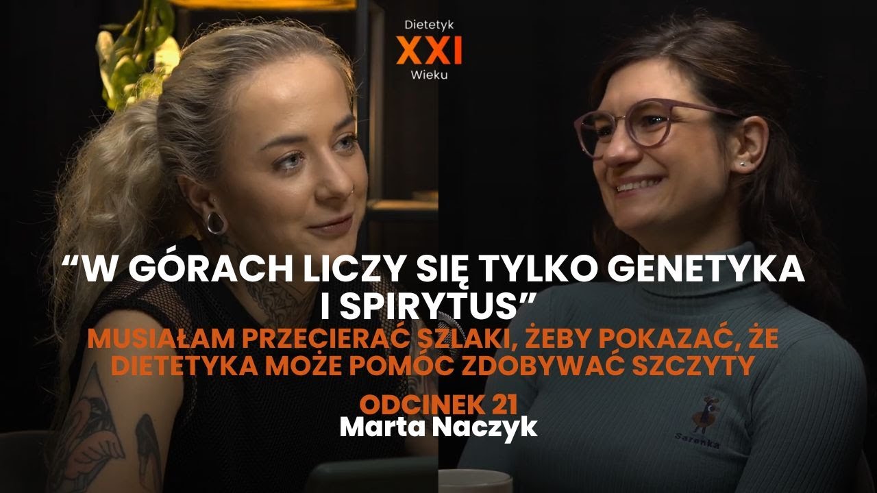 Moje jedzenie dociera tam, gdzie nikt jeszcze nie był | Rozmowa z Martą Naczyk | Podcast 21