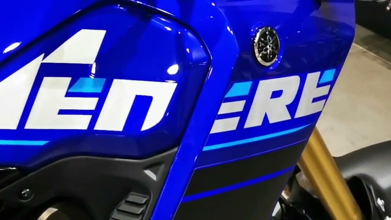 Yamaha Tenere 700 icon blue unboxing Greece 2022