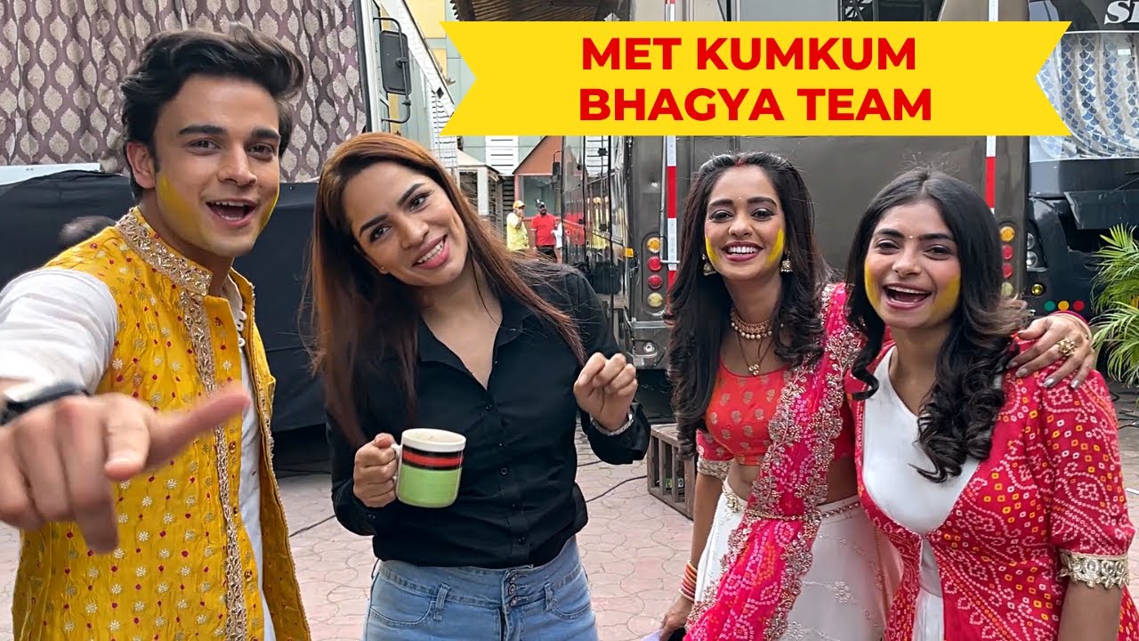 Fun with Mughda Chaphekar, Krishna Kaul and Aparna Mishra | Kumkum Bhagya Crew | Shikha Singh Vlogs