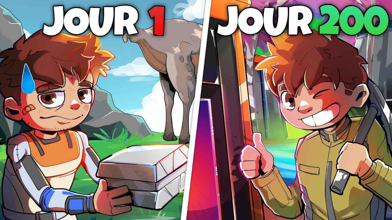 200 JOURS pour Créer L'Usine ULTIME sur Satisfactory