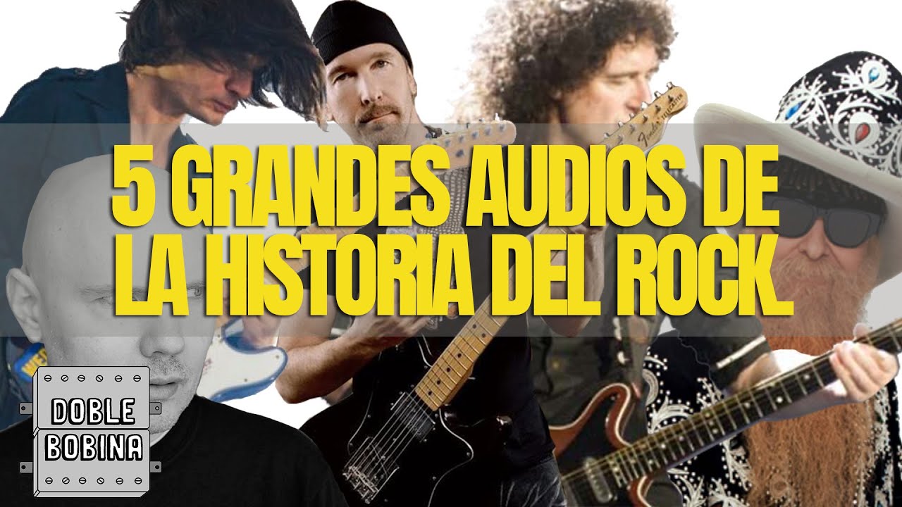 5 grandes audios de la historia del rock.