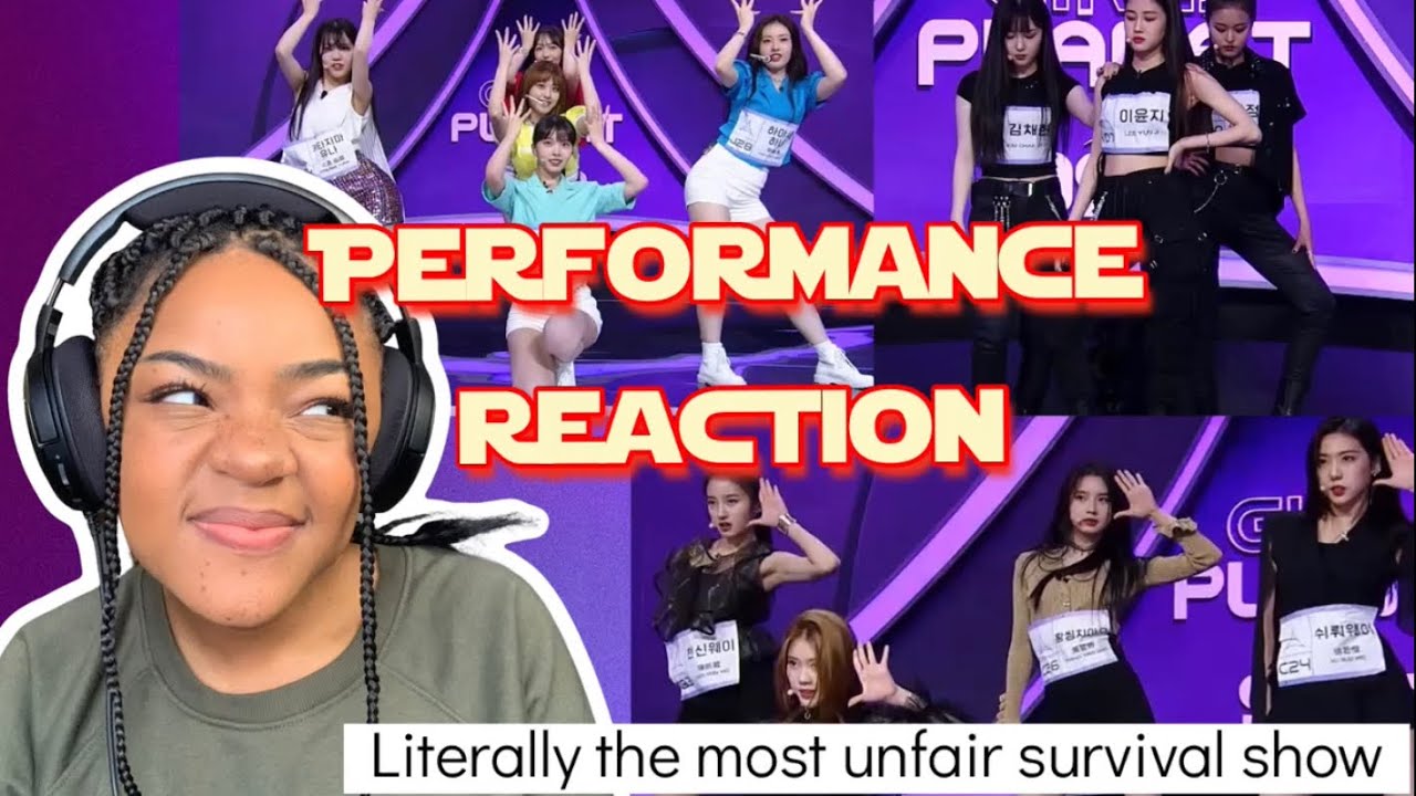 Performance Reaction to (Girls Planet 999) Ep1 (part 1) #kpop #entertainment #moreviews