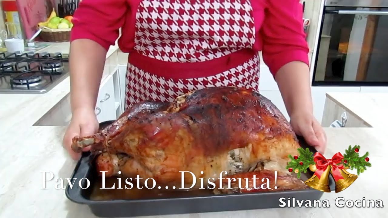 PAVO NAVIDEÑO RELLENO, FACIL Y RICO! SILVANA COCINA
