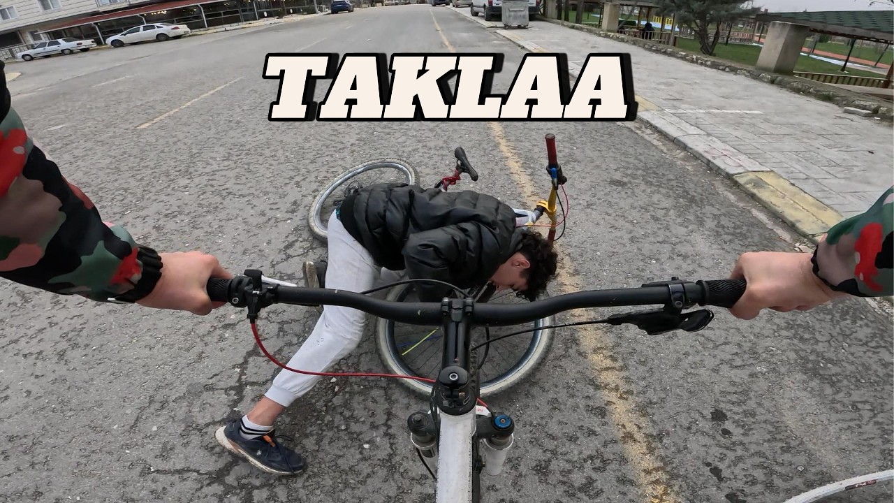 yeni tanıştığım çocuklarla bisiklet sürüp halısahada maç yaptık #mtb #futbol #mtblife #mtblove
