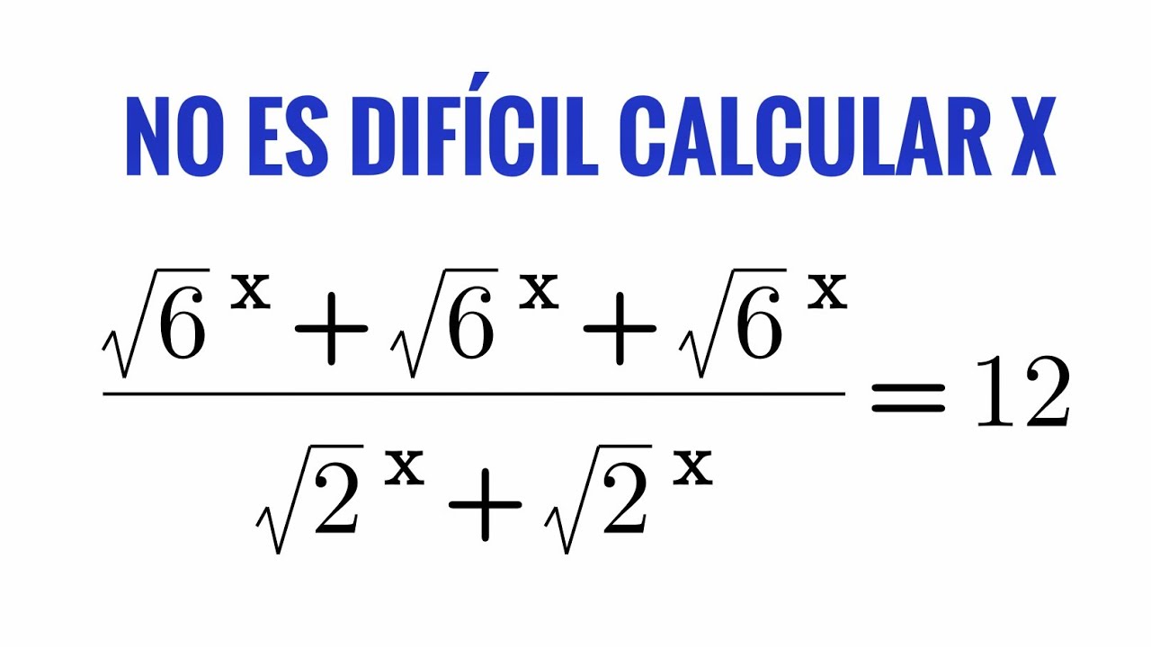 La mayoría no logra resolverlo/Es fácil si se aplican logaritmos 
