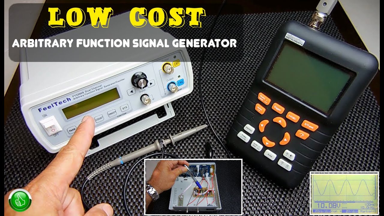 LOW COST Arbitrary Function/Waveform Signal Generator