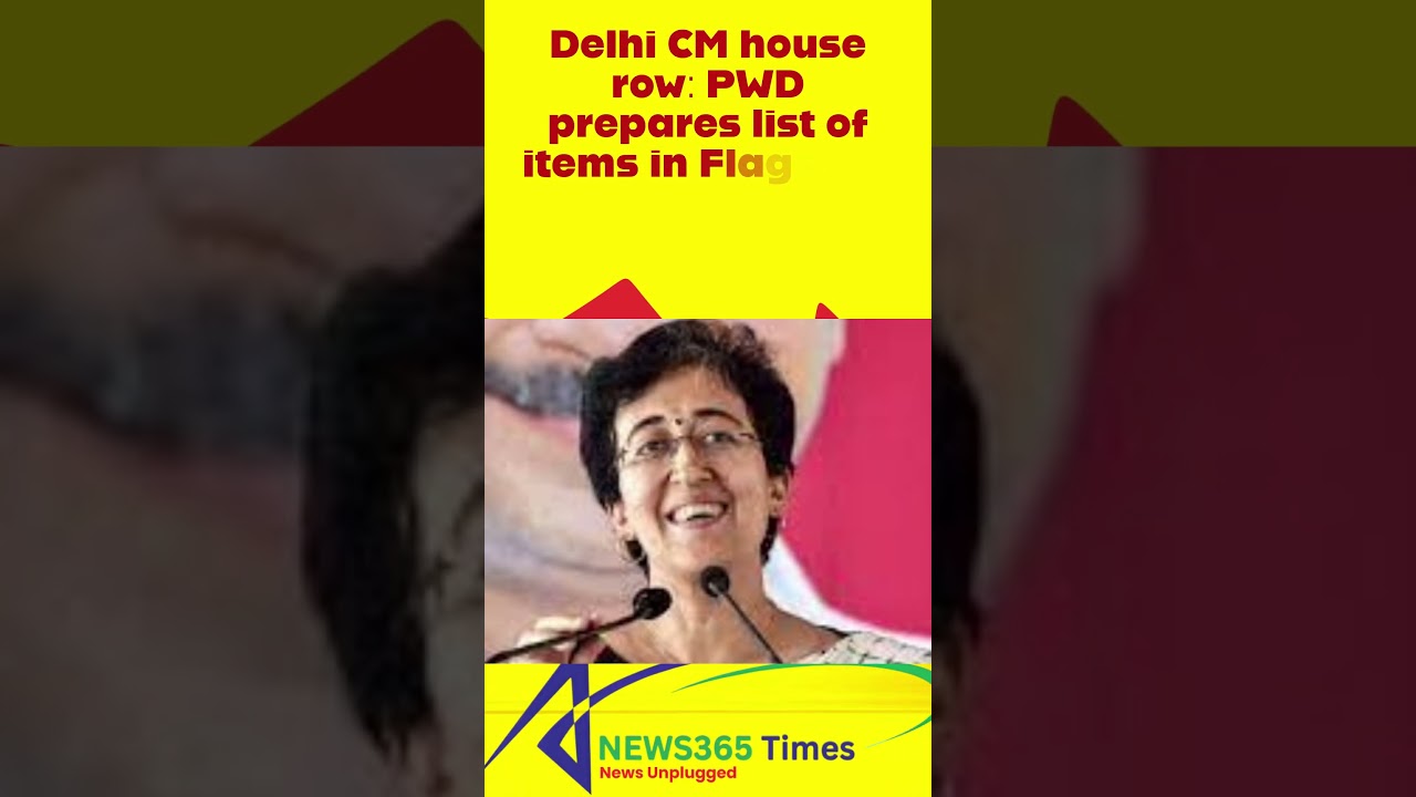 Delhi CM house row: PWD prepares list of items in Flagstaff Road bungalow #india #delhi #PWD