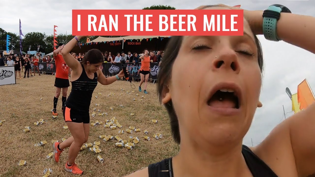 We Ran A BEER MILE And It Was Awful