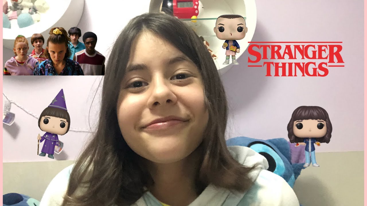 Minha coleção de coisas de Stranger Things