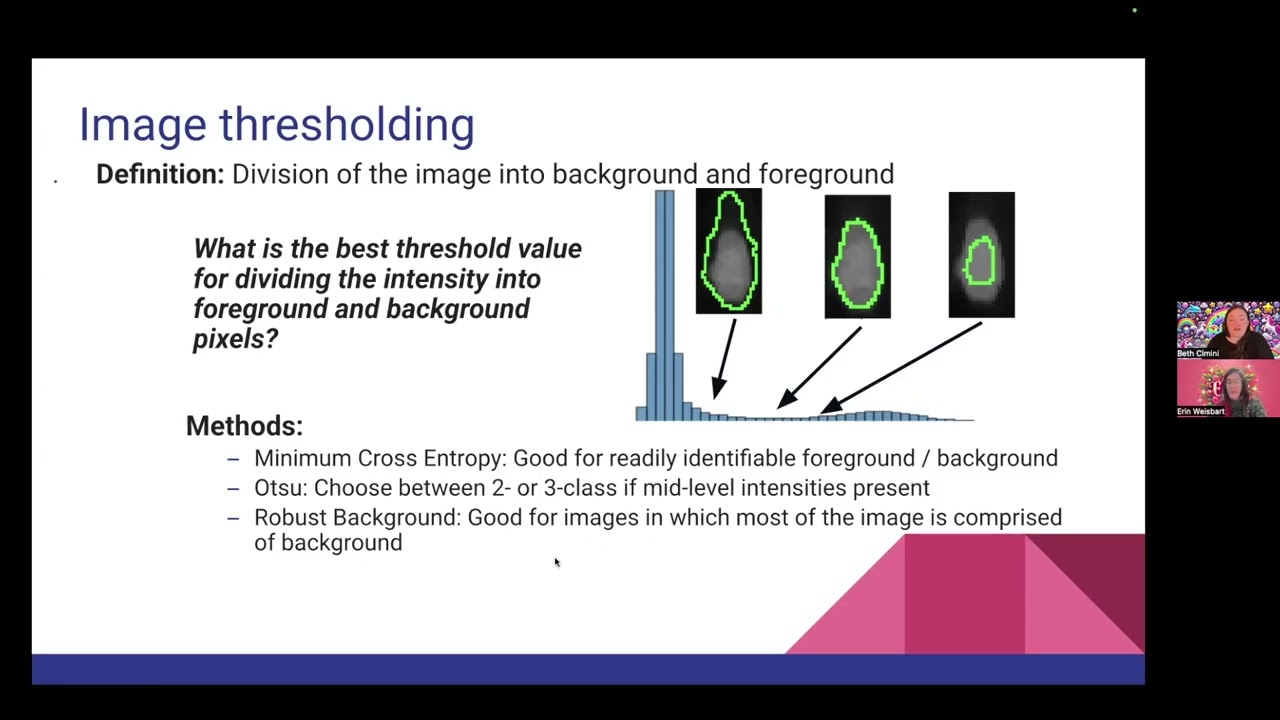 Thresholding in CellProfiler Part 2: Picking the Right Algorithm - AskErinDearBeth Episode 26