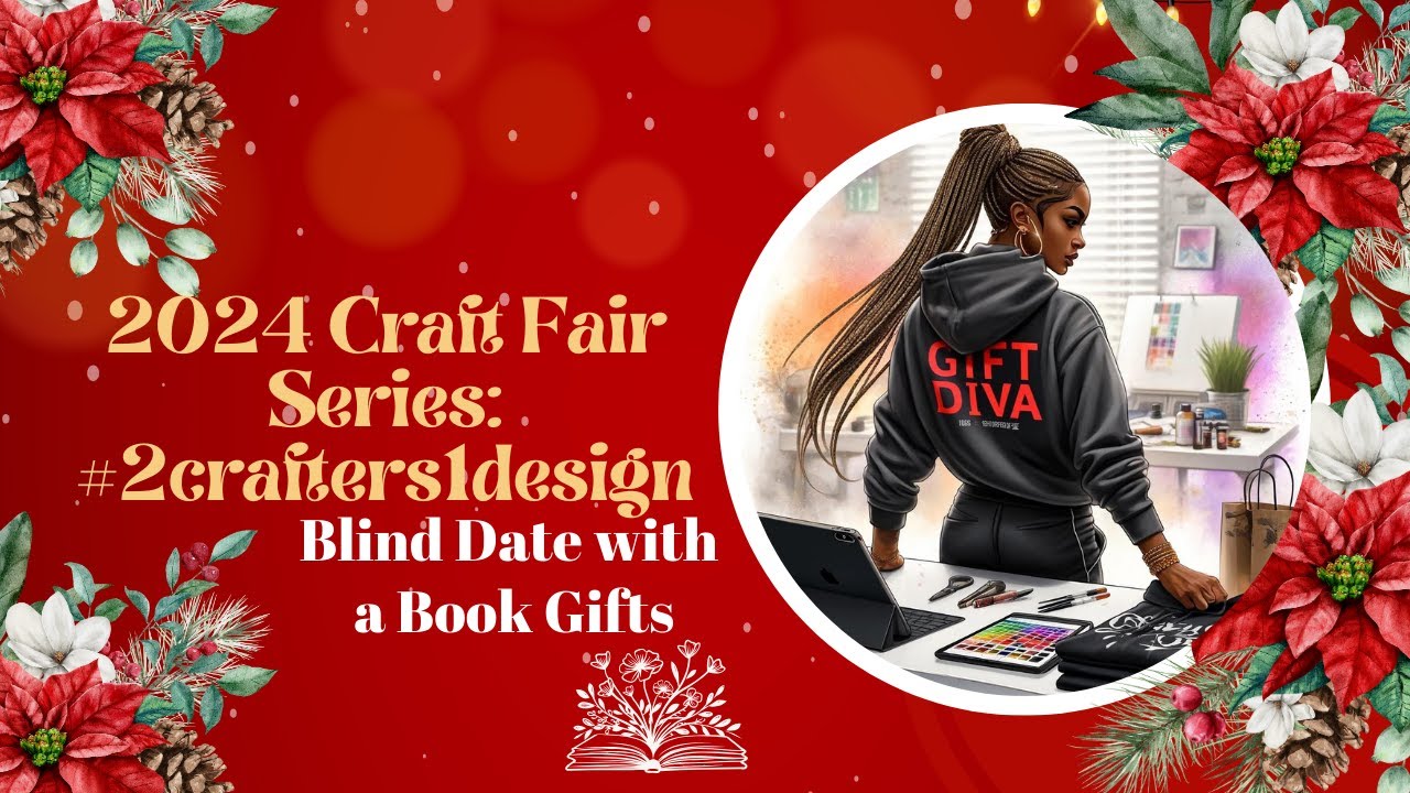 2024 Christmas Craft Fair Series:  Blind date with a book! (#2crafters1design )
