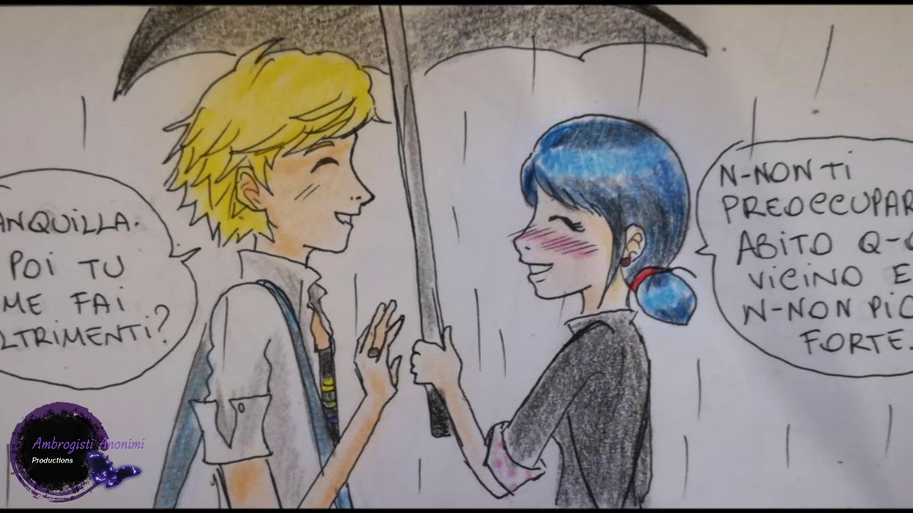 Miraculous Comic Ita: Under The Umbrella