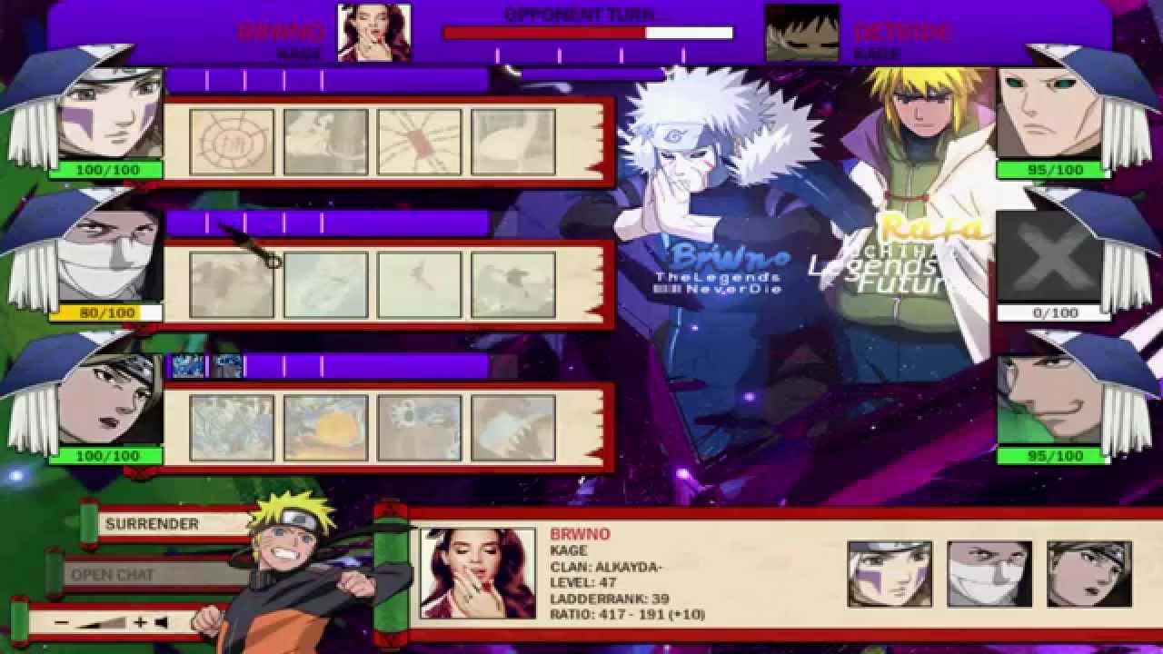 Naruto Arena - Brwno vs Alkayda part2