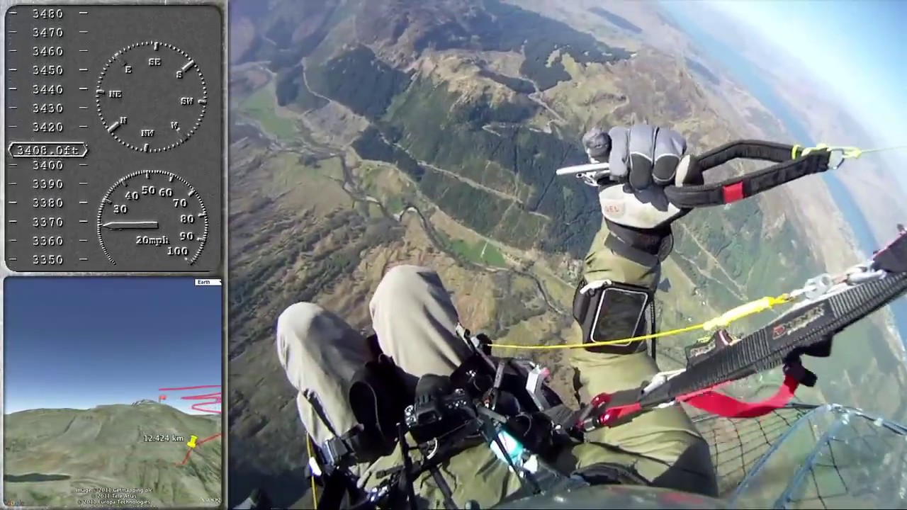 Paramotor Ascent of Ben Nevis