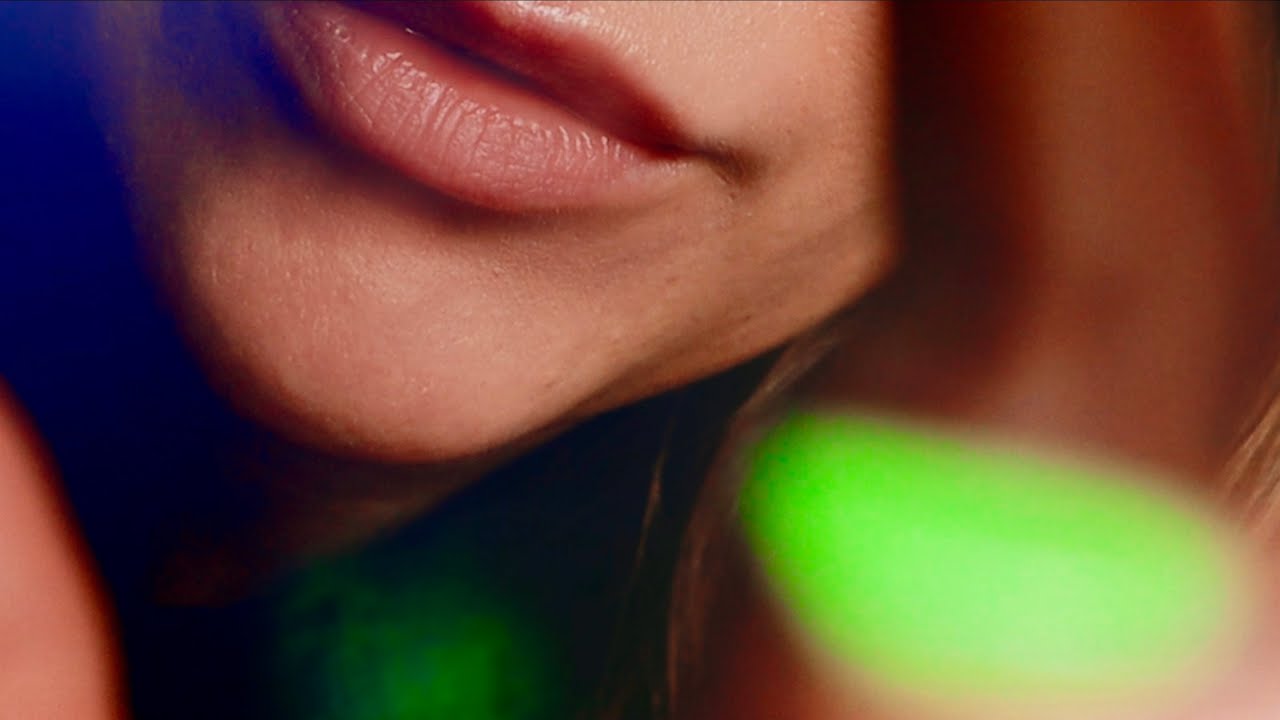 ASMR Up Close Hand Movements & Flickering Light | Gentle Whispering & Visual Triggers for Sleep