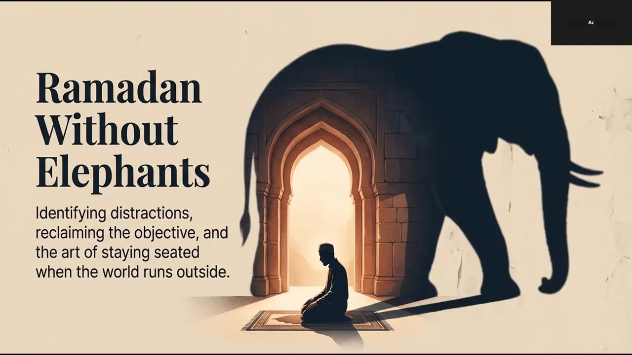 What do you want from Ramadan