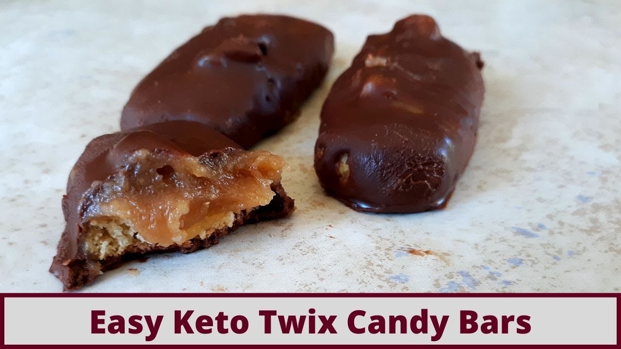 Простой кето-батончик Twix (без орехов и глютена)