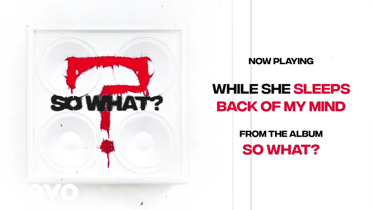 While She Sleeps - BACK OF MY MIND (Audio)