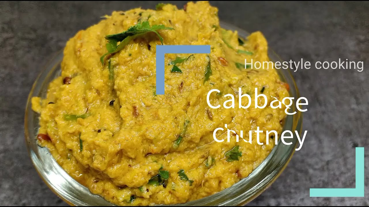 Cabbage  chutney